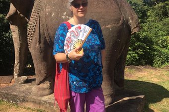Wächter-Elefant, Pre Rup Tempel, Angkor